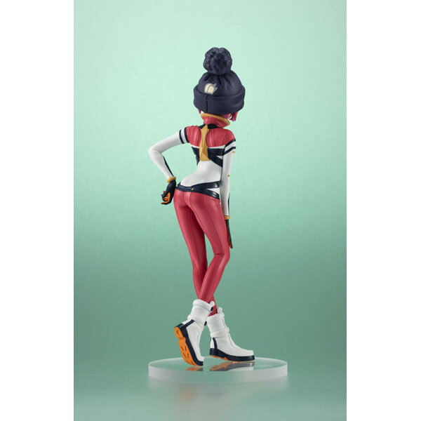 「ガンダム ジークアクス」より「マチュ パイロットスーツVer.」が新フィギュアブランドに登場！表情は“ジト目”に加えて、“笑顔”を楽しめる