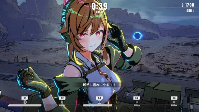 服も下着も脱げても気にするな、迫る敵をただひたすらに撃ち倒せ！お色気防衛STG『タレットと少女』発表！デモ版も同時に公開に