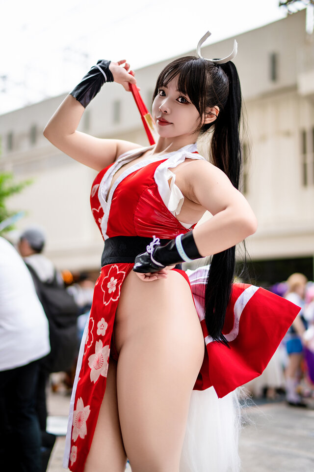 不知火舞『餓狼伝説』／僕プリ（X：@kimimo_purin）