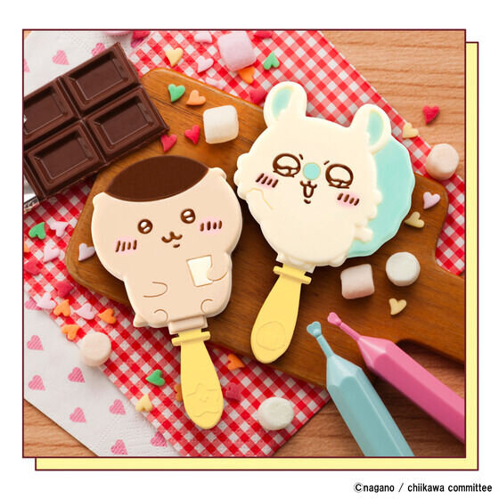 「ちいかわ」むちゃうまスイーツバーが作れちゃう！ハチワレやくりまんじゅうなど型全6種セット、こだわりのレシピ付き
