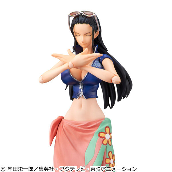 大きく開いた胸元がセクシー！「ワンピース」より「ニコ・ロビン」アクションフィギュアが再販へー“ハナハナの実”能力発動も再現可能