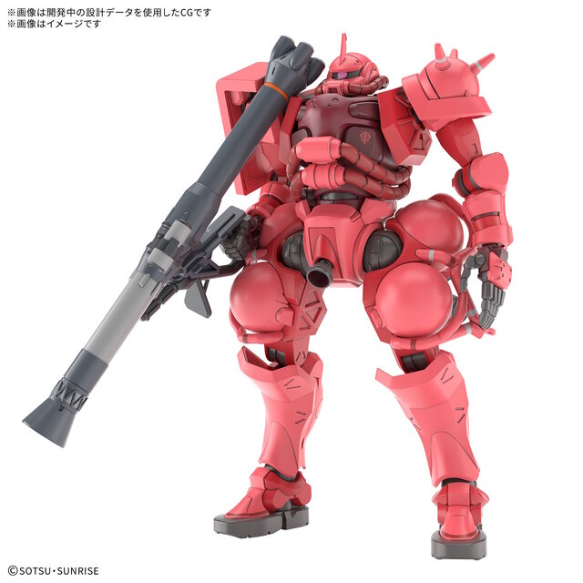 ジークアクスより「ザク」「シャア専用ザク」がHGガンプラ化！新規造形のザク・バズーカや、ザク・マシンガンにヒート・ホークとお馴染みの武装も