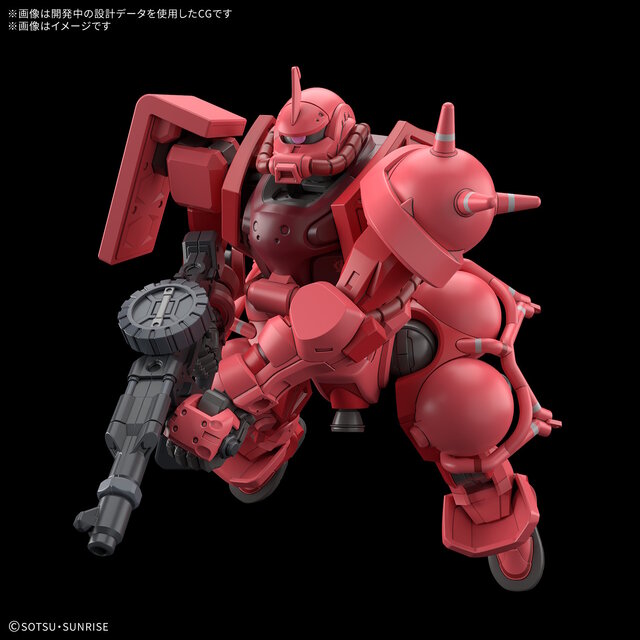 ジークアクスより「ザク」「シャア専用ザク」がHGガンプラ化！新規造形のザク・バズーカや、ザク・マシンガンにヒート・ホークとお馴染みの武装も
