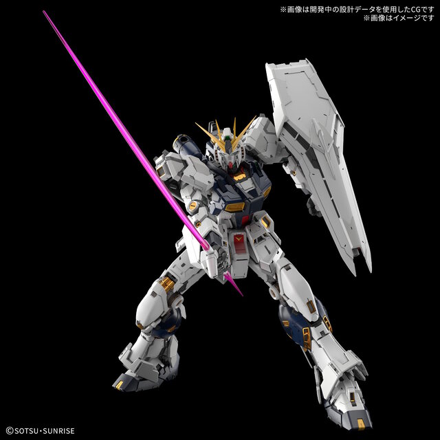 究極ガンプラ「PG UNLEASHED 1/60 νガンダム」あみあみで会員限定の抽選予約開始―「LEDユニット」セット商品もラインナップ