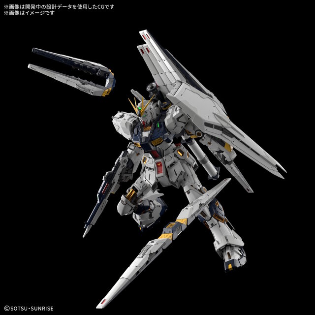 究極ガンプラ「PG UNLEASHED 1/60 νガンダム」あみあみで会員限定の抽選予約開始―「LEDユニット」セット商品もラインナップ
