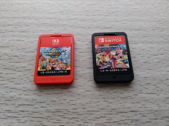 スイッチ2のゲームカードは、初代と比較してどれくらい苦いのか？ 一週間舐め続けて徹底比較【本体買えませんでした】
