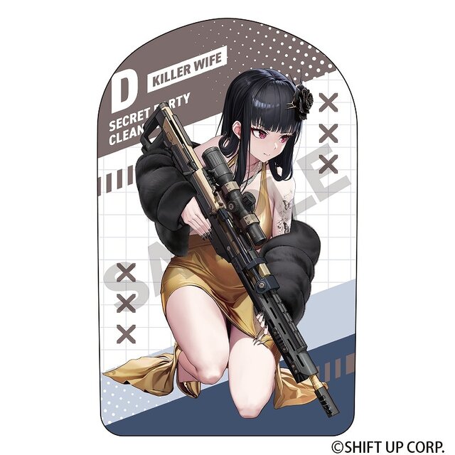『勝利の女神:NIKKE』“背中で魅せる”ミニクッションスタンドも！ラピやアニスら全10種のゲーミングマウスパッドなど、新商品が予約受付中