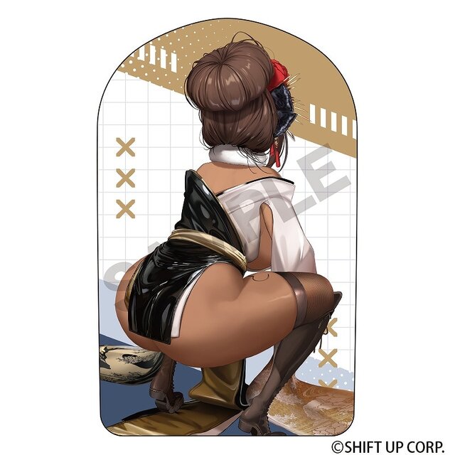 『勝利の女神:NIKKE』“背中で魅せる”ミニクッションスタンドも！ラピやアニスら全10種のゲーミングマウスパッドなど、新商品が予約受付中