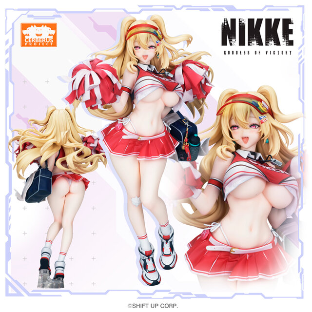 はじける笑顔とセクシーなボディ！『勝利の女神：NIKKE』より「クレイ」が鮮やかなチアコスで立体化