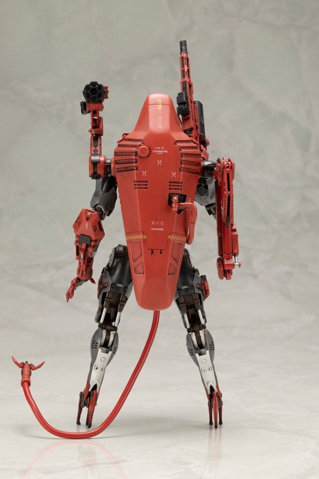 『デススト2』敵メカニック「ゴーストメック コフィンズ」が早くもプラモデル化！四脚状態への変形再現、カイラル粒子砲など武装も豊富