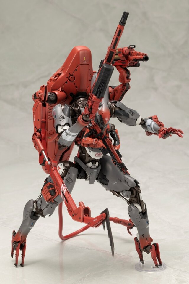 『デススト2』敵メカニック「ゴーストメック コフィンズ」が早くもプラモデル化！四脚状態への変形再現、カイラル粒子砲など武装も豊富