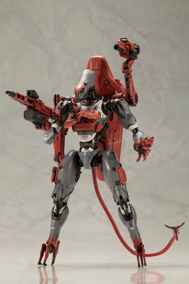 『デススト2』敵メカニック「ゴーストメック コフィンズ」が早くもプラモデル化！四脚状態への変形再現、カイラル粒子砲など武装も豊富