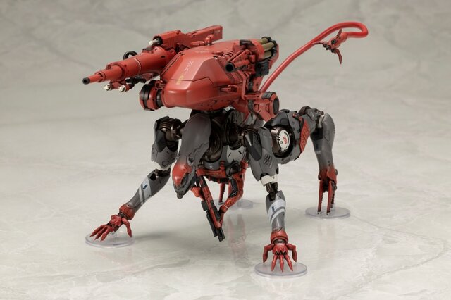 『デススト2』敵メカニック「ゴーストメック コフィンズ」が早くもプラモデル化！四脚状態への変形再現、カイラル粒子砲など武装も豊富