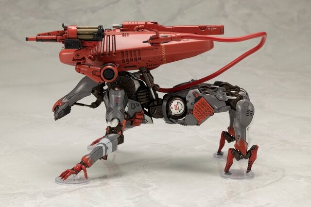 『デススト2』敵メカニック「ゴーストメック コフィンズ」が早くもプラモデル化！四脚状態への変形再現、カイラル粒子砲など武装も豊富