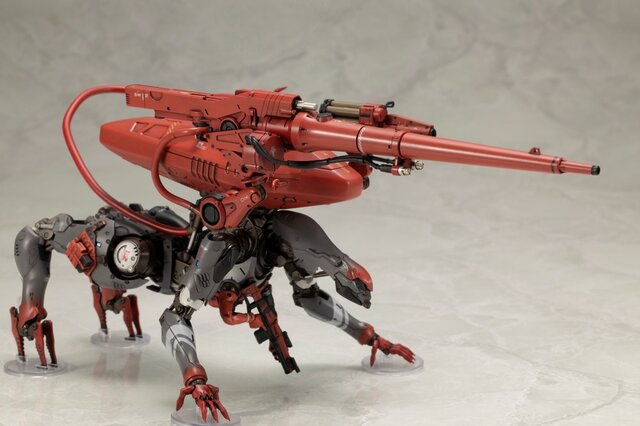 『デススト2』敵メカニック「ゴーストメック コフィンズ」が早くもプラモデル化！四脚状態への変形再現、カイラル粒子砲など武装も豊富