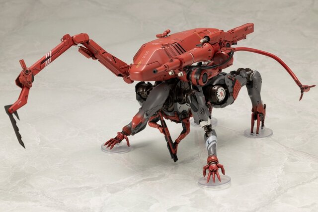 『デススト2』敵メカニック「ゴーストメック コフィンズ」が早くもプラモデル化！四脚状態への変形再現、カイラル粒子砲など武装も豊富