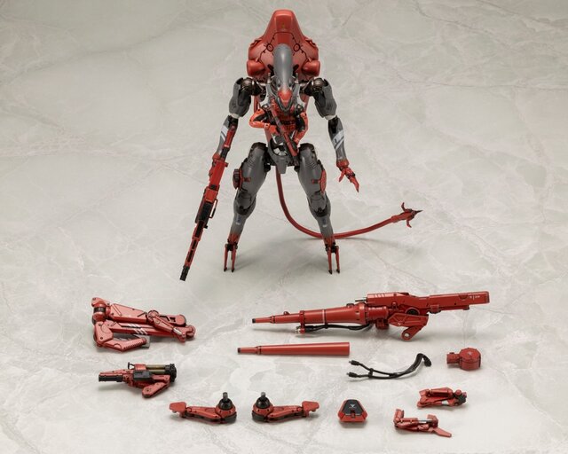 『デススト2』敵メカニック「ゴーストメック コフィンズ」が早くもプラモデル化！四脚状態への変形再現、カイラル粒子砲など武装も豊富
