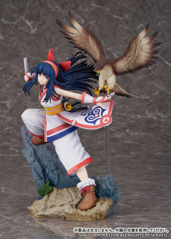 サムスピ屈指の美少女戦士「ナコルル」がフィギュア化！宝刀・チチウシ構える姿を再現、ダイナミックに翼広げる「ママハハ」も付属