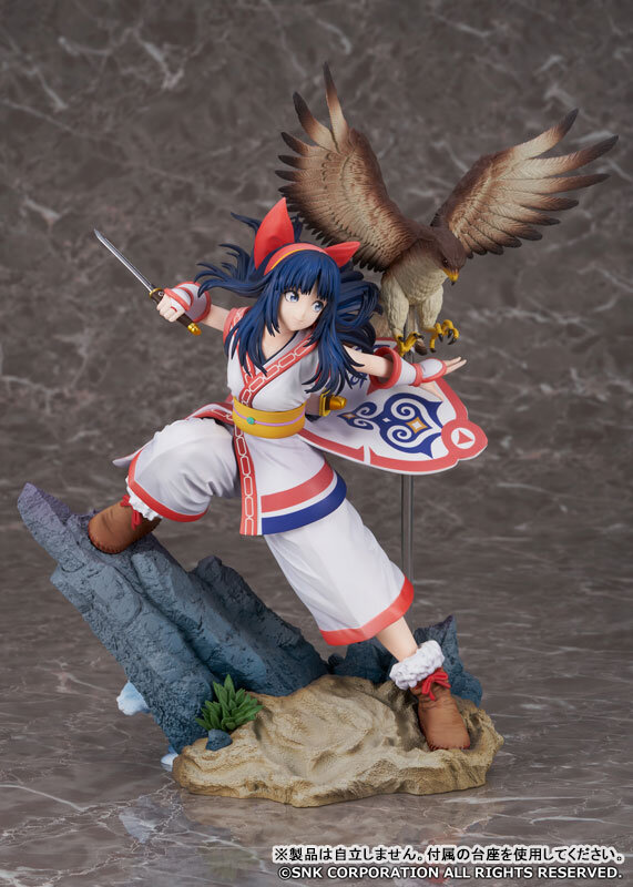 サムスピ屈指の美少女戦士「ナコルル」がフィギュア化！宝刀・チチウシ構える姿を再現、ダイナミックに翼広げる「ママハハ」も付属