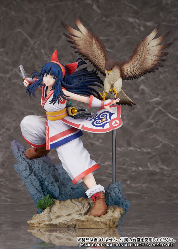 サムスピ屈指の美少女戦士「ナコルル」がフィギュア化！宝刀・チチウシ構える姿を再現、ダイナミックに翼広げる「ママハハ」も付属