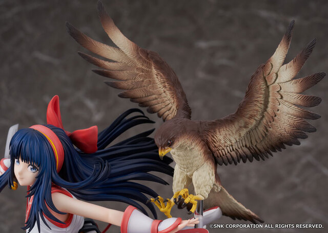 サムスピ屈指の美少女戦士「ナコルル」がフィギュア化！宝刀・チチウシ構える姿を再現、ダイナミックに翼広げる「ママハハ」も付属
