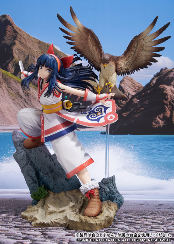 サムスピ屈指の美少女戦士「ナコルル」がフィギュア化！宝刀・チチウシ構える姿を再現、ダイナミックに翼広げる「ママハハ」も付属
