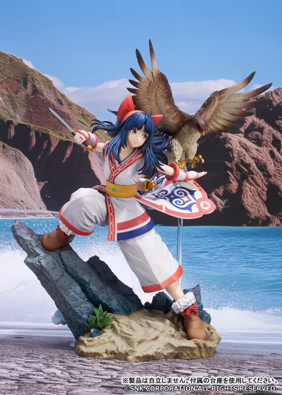 サムスピ屈指の美少女戦士「ナコルル」がフィギュア化！宝刀・チチウシ構える姿を再現、ダイナミックに翼広げる「ママハハ」も付属