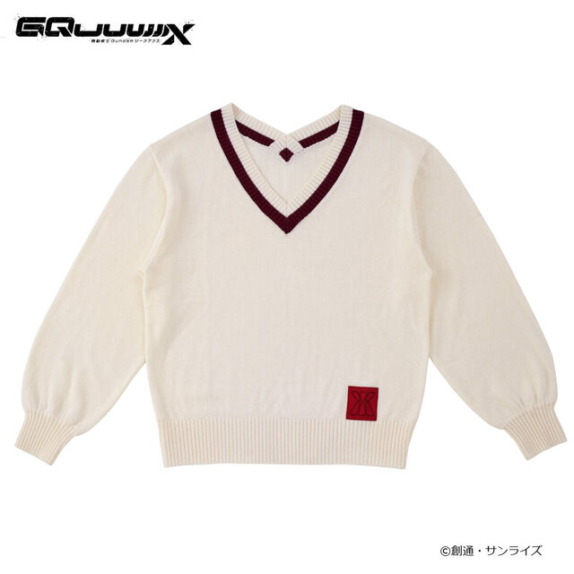 モデルさんの着こなす姿がかなりマチュ！「ガンダム ジークアクス」マチュの制服ニットやパイロットスーツがアパレルグッズ化