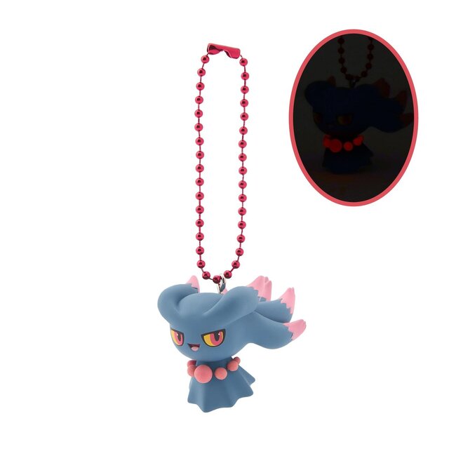 暗闇の中、ブラッキーの模様がほのかに光る！『ポケモン』カプセルトイ「蓄光フィギュアチャーム」が6月12日よりポケセンオンラインにて発売