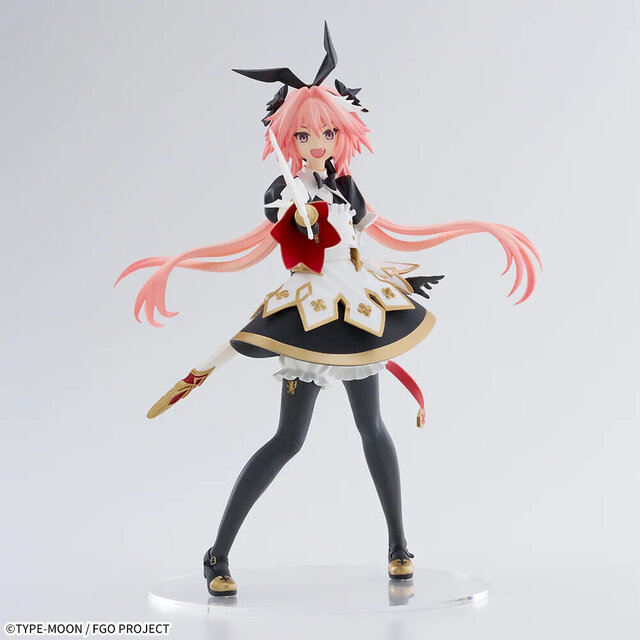 『FGO』より「セイバー/アストルフォ」フィギュアがプライズ展開！金の縁やフリルをこだわり造形、剣と鞘付きの豪華仕様