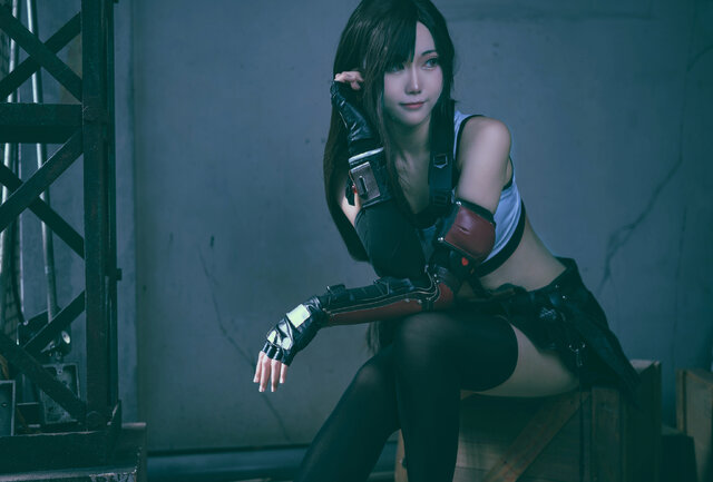 ティファ・ロックハート『ファイナルファンタジー VII』／神説kamise（X：@kamise847）