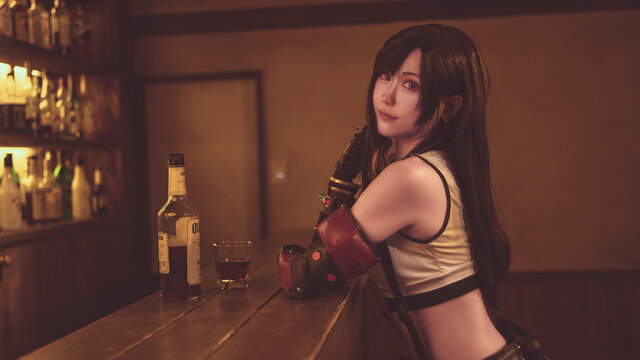 ティファ・ロックハート『ファイナルファンタジー VII』／神説kamise（X：@kamise847）