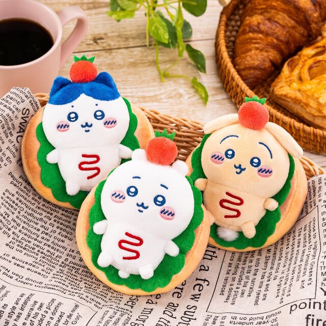スタッフコスチュームのハチワレが可愛い！「ちいかわベーカリー」限定グッズ第2弾がちいかわマーケットにて6月13日より発売