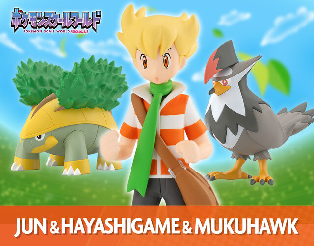 「ポケモンスケールワールド」シンオウ地方のフィギュアが再受注！ジムリーダー・ナタネ＆ドダイトス、幻のポケモン・アルセウス含む3商品