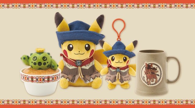 砂漠を旅するピカチュウとドロバンコ！『ポケモン』が新グッズ「Run Run ! Desert」を6月21日から展開