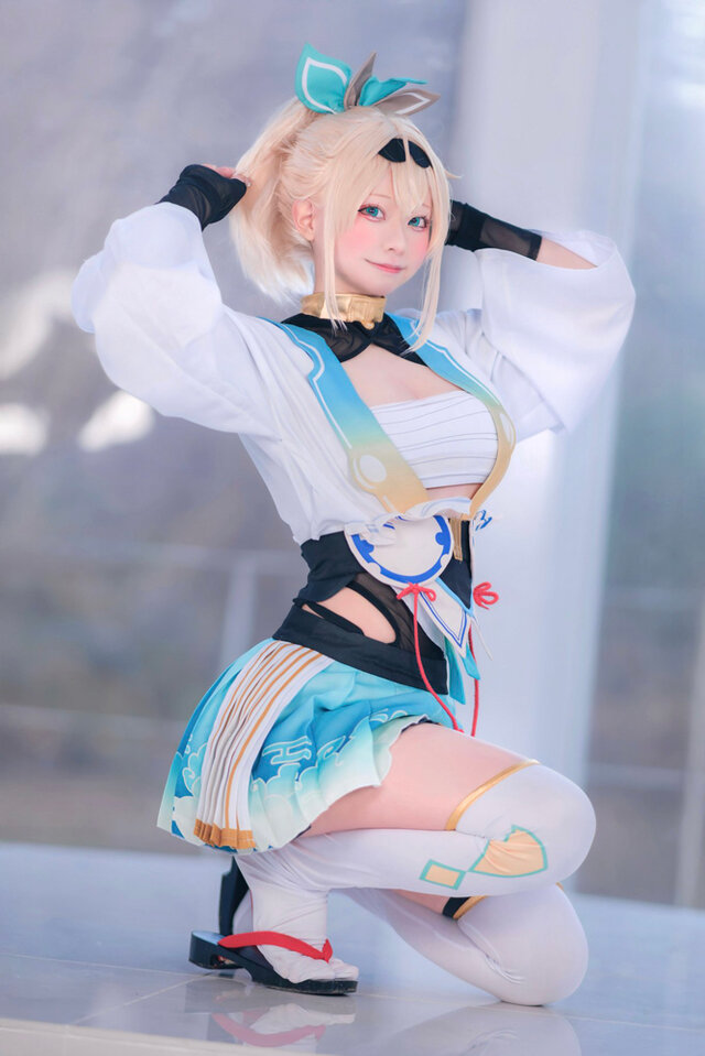 しほな（X：@shihonana_）、撮影：こへ（X：@Kohe_portrait）