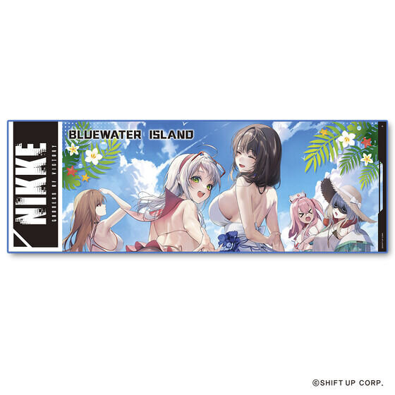 『勝利の女神：NIKKE』全身の立ち絵イラストを使用！スーパークールタオルに、暑い季節にぴったりなデザイン全10種がラインナップ