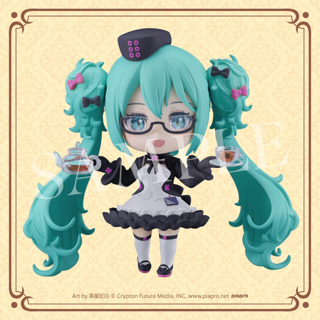 “めがね×カフェ”が可愛い過ぎる！「初音ミク」グッスマくじ発売決定ーフィギュアほか、描き下ろしイラストを使用したグッズが盛り沢山