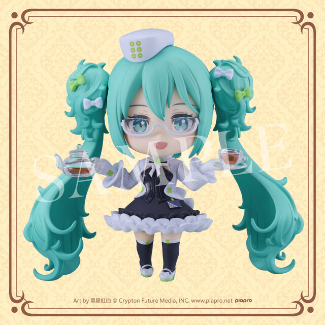 “めがね×カフェ”が可愛い過ぎる！「初音ミク」グッスマくじ発売決定ーフィギュアほか、描き下ろしイラストを使用したグッズが盛り沢山