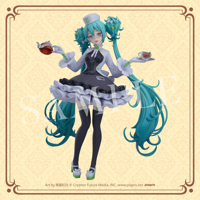 “めがね×カフェ”が可愛い過ぎる！「初音ミク」グッスマくじ発売決定ーフィギュアほか、描き下ろしイラストを使用したグッズが盛り沢山