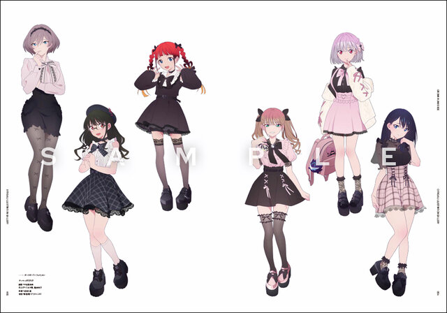 表紙カバーは宝多六花、南夢芽ら7人の水着姿を描き下ろし！「グリッドマン ユニバース」ヒロインの最新イラスト200点以上を集めた書籍が新発売