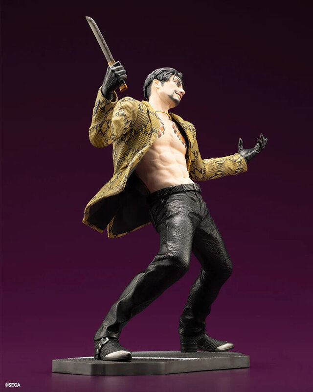 “嶋野の狂犬”の狂気を再現！『龍が如く』より、「真島吾朗」1/6スケールフィギュアが予約受付開始ーバキバキの腹筋や背中の刺青まで見どころ満載