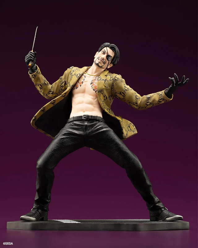 “嶋野の狂犬”の狂気を再現！『龍が如く』より、「真島吾朗」1/6スケールフィギュアが予約受付開始ーバキバキの腹筋や背中の刺青まで見どころ満載
