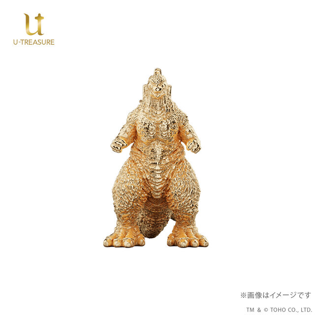 約1cmサイズ金製「ゴジラ-1.0」ミニフィギュアのクオリティが凄い！劇中で使用した3Dデータを元に、職人が躍動感と美しさを表現
