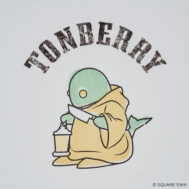 『FF』チョコボやサボテンダーが可愛いTシャツに！かすれた風合いのプリントもオシャレ