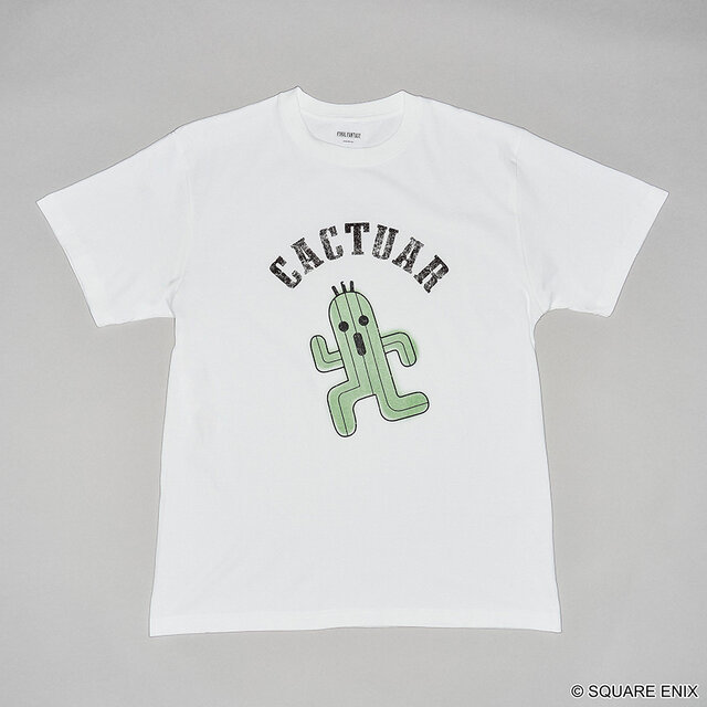 『FF』チョコボやサボテンダーが可愛いTシャツに！かすれた風合いのプリントもオシャレ