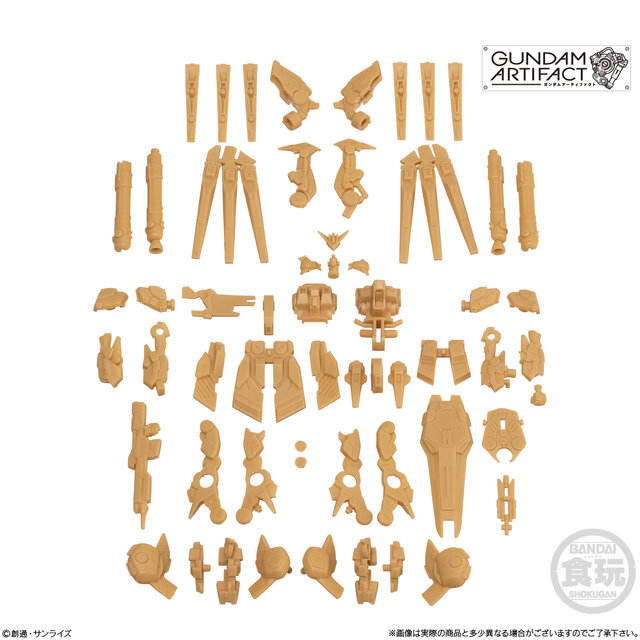 プラ製ミニキット「ガンダムアーティファクト」第1弾が6月23日再販！Hi-νガンダム、ナイチンゲールなど全5種を独自のメカアレンジで表現