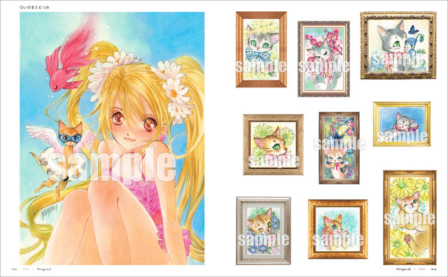 いのまたむつみ氏没後初となる画集「MIA」が発売決定！「猫と少女」を中心に、『テイルズ オブ』シリーズなど代表作や未発表のイラストを掲載