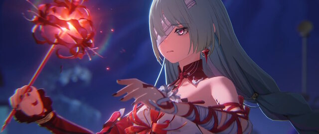 『鳴潮』敵か味方か…残星組織から「フローヴァ」がプレイアブル化！立ち絵の悲し気な表情が意味深