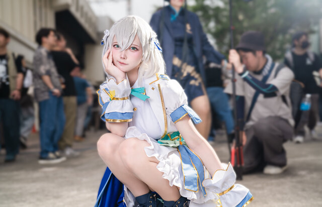 白銀ノエル「ホロライブ」／くもり（X：@huwa_kumori）